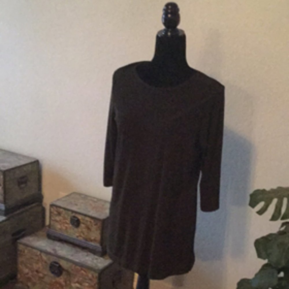 Dark Olive French Laundry Top